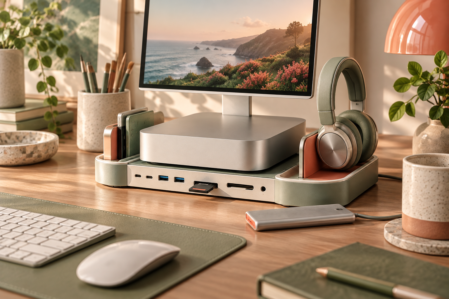 Original editorial illustration for Wokyis G7 & G5 Dock