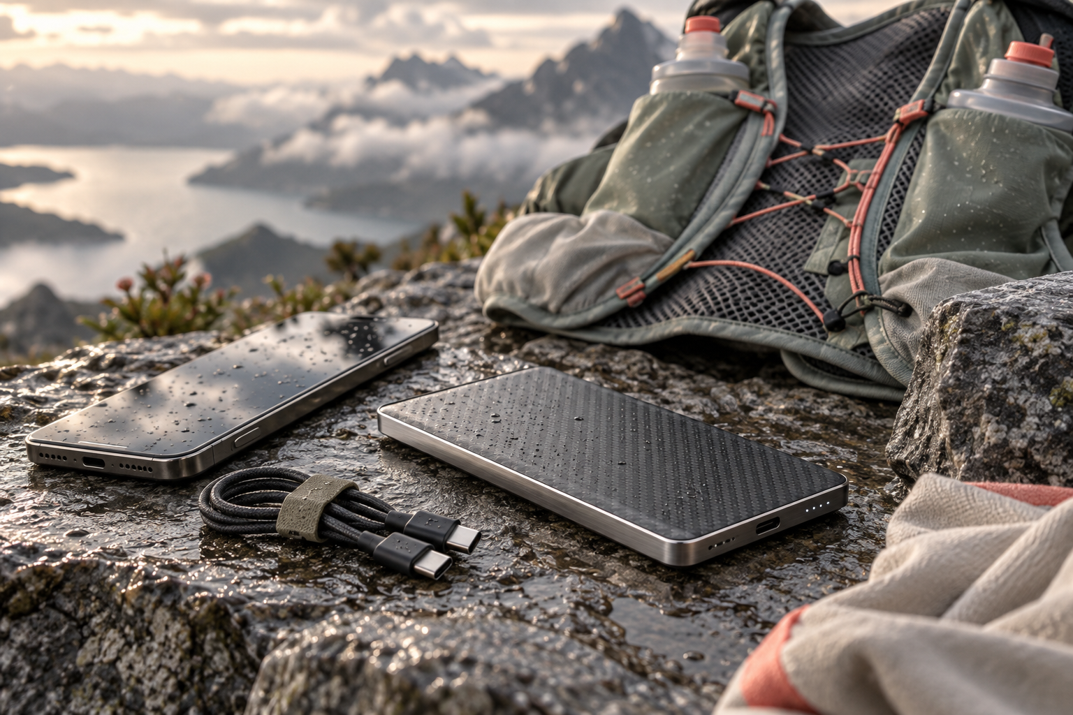 Original editorial illustration for CORE POWER BANK S